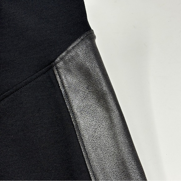 SPANX Moto Ponte Faux Leather Leggings - Picture 8 of 10